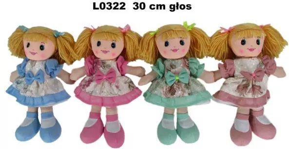 Lalka z głosem 30cm MIX - tantis.pl