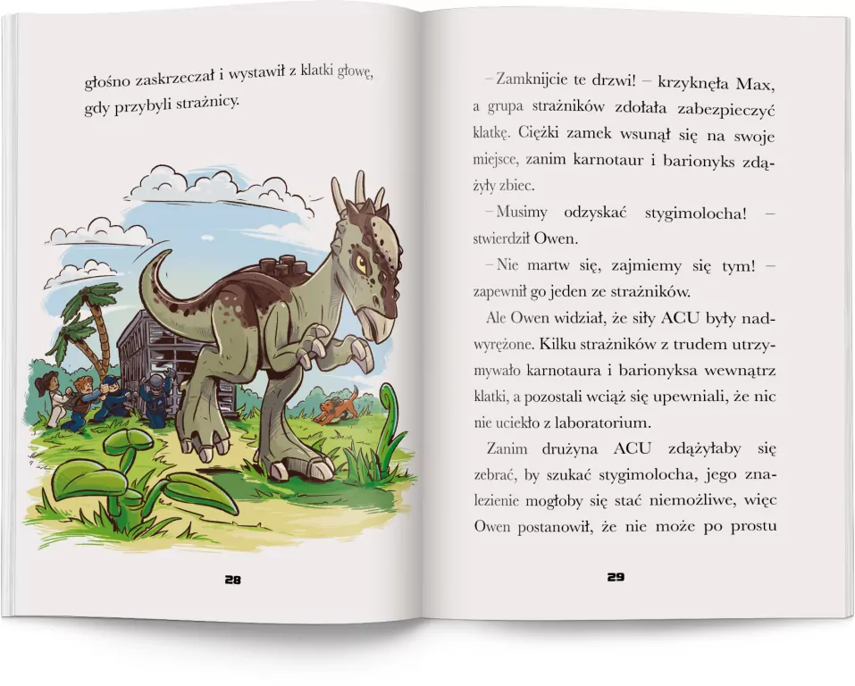 LEGO® Jurassic World. Niebezpieczna ekspedycja. Dinozaury nieznane historie - tantis.pl