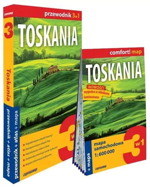 Toskania. Przewodnik 3w1 - tantis.pl