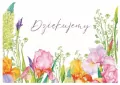 Karnet - Dziękujemy - łąka - tantis.pl