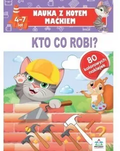 Nauka z kotem Maćkiem. Kto co robi? - tantis.pl