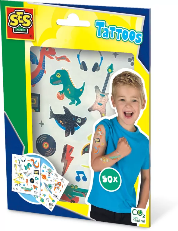 Kreatywna zabawa. Tatuaże dla dzieci - tantis.pl