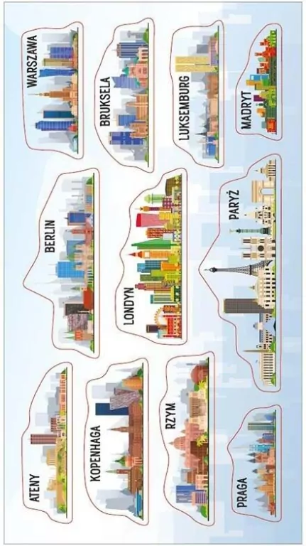 Naklejki Panoramy miast Europy - tantis.pl