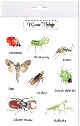 Naklejki duże Owady 1