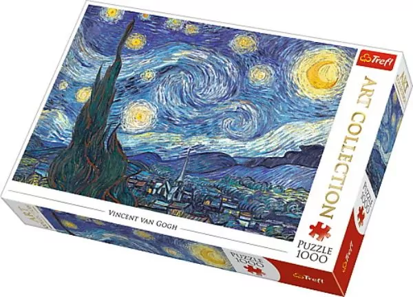 Gwiaździsta noc. Art Collection. Puzzle 1000 elementów - tantis.pl