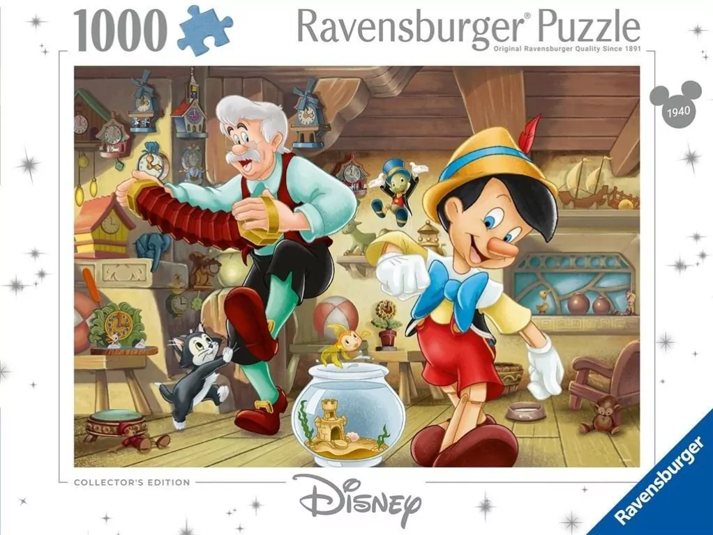Puzzle 1000. Pinokio. Disney - tantis.pl