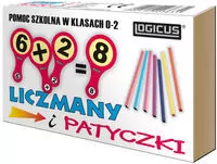 Liczmany i patyczki. Pomoc szkolna w klasach 0-2 - tantis.pl