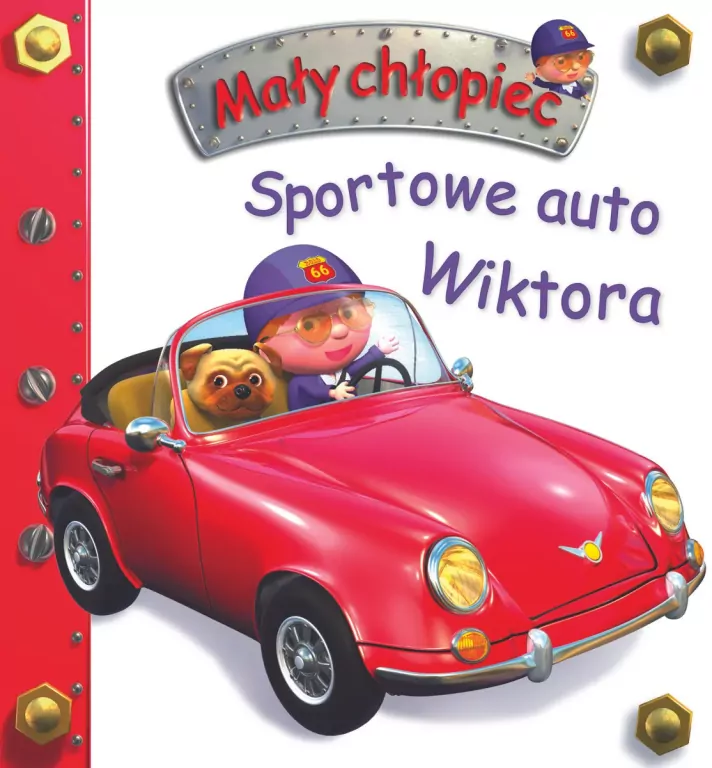 Sportowe auto Wiktora. Mały chłopiec - tantis.pl
