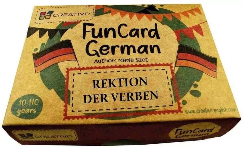 Fun Card German Rektion Der Verben CREATIVO - tantis.pl