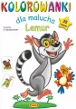 Lemur. Kolorowanki dla malucha - tantis.pl