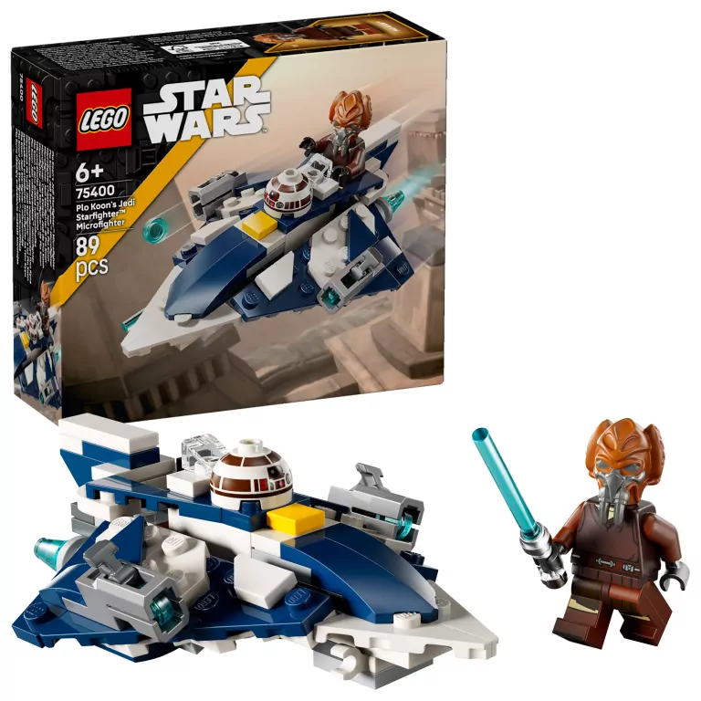 LEGO® Star Wars. Mikromyśliwiec Jedi Plo Koona™ 75400 - tantis.pl
