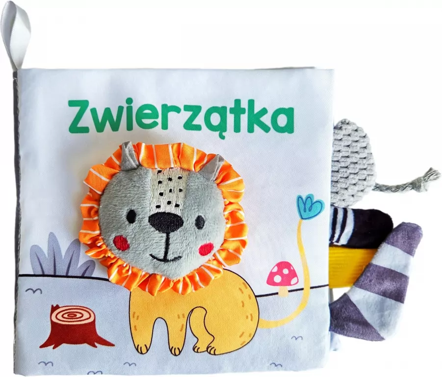 Zwierzątka. Książeczka sensoryczna - tantis.pl