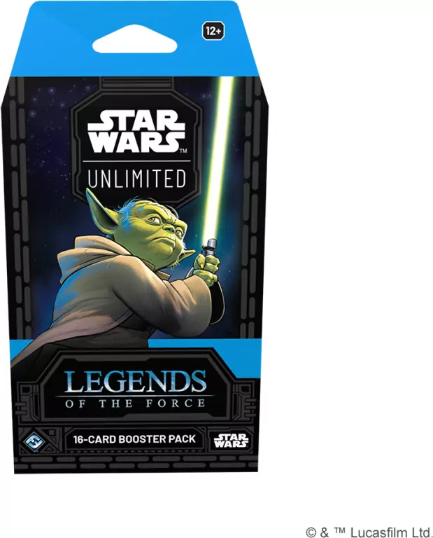 Star Wars: Unlimited Card Game - Legends of the Force - Sleeved Booster - tantis.pl