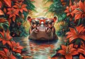 Puzzle 500 Hippo Relaxation CASTOR - tantis.pl