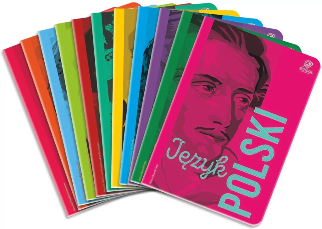 Zeszyty tematyczne. A5/64K. Zestaw 10 sztuk. - tantis.pl