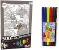 Puzzle 500 do kolorowania Ocean - tantis.pl