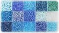 Koraliki DIY odcienie niebieskie - tantis.pl