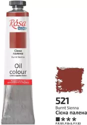 Farba olejna burnt sienna 521 45ml