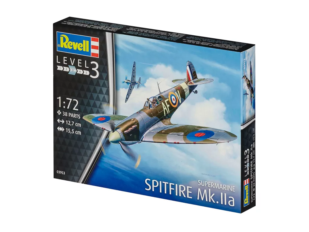 Cobi. Samolot 1:72 Supermarine Spitfire MK.IIa - tantis.pl