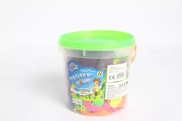 *****Balony wodne w wiaderku 12szt/op 05167 - tantis.pl