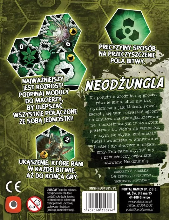 Neodżungla. Neuroshima Hex 3.0 - tantis.pl
