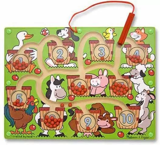 Labirynt magnetyczny drewniany - tantis.pl
