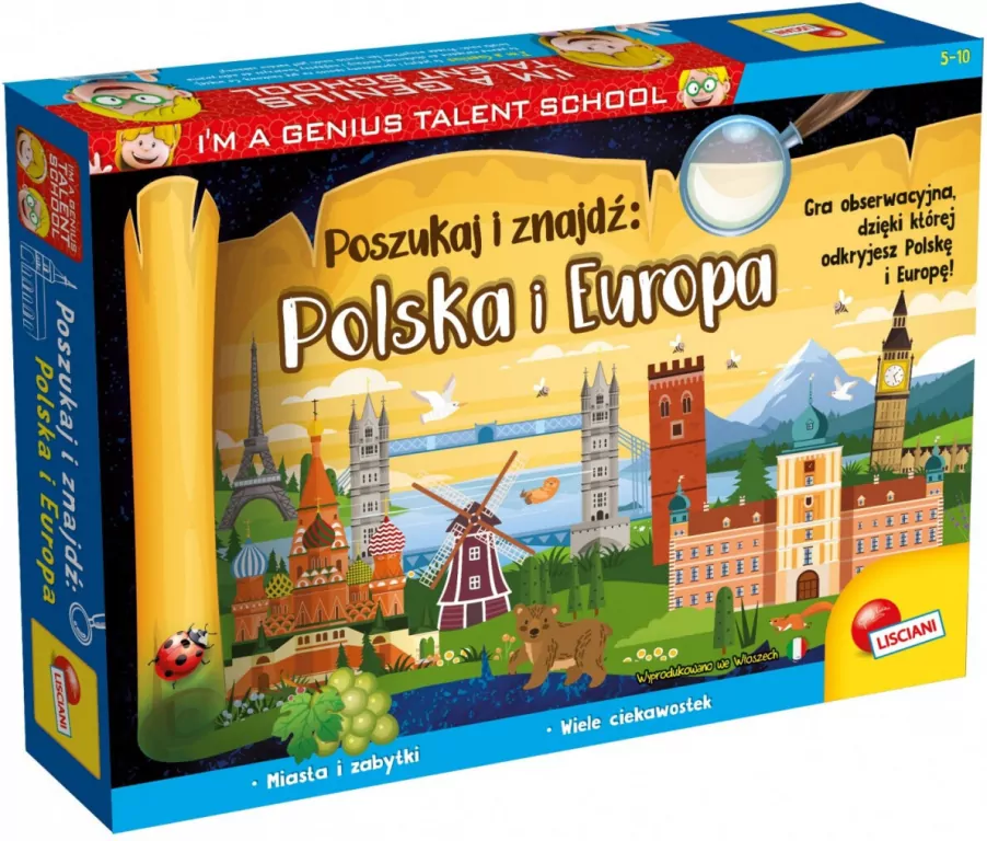 Poszukaj i znajdź: Polska i Europa. I'm genius - tantis.pl