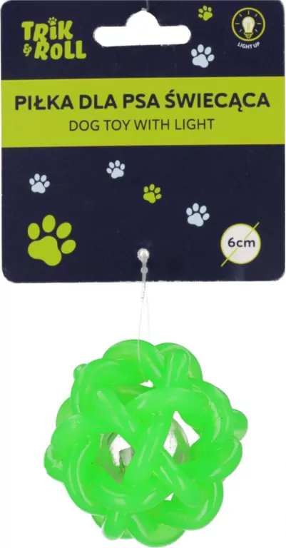 Piłka dla Psa świecąca - tantis.pl