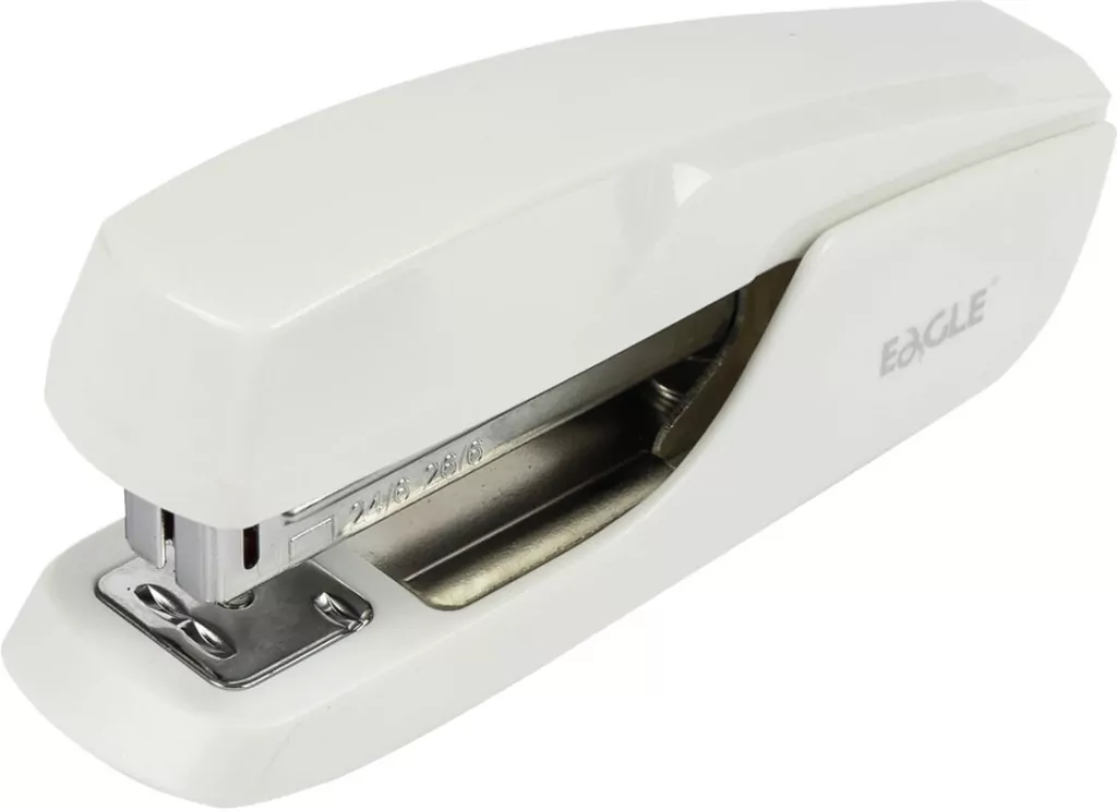 Zszywacz S6108 biały 24/6 -18 kartek EAGLE - tantis.pl