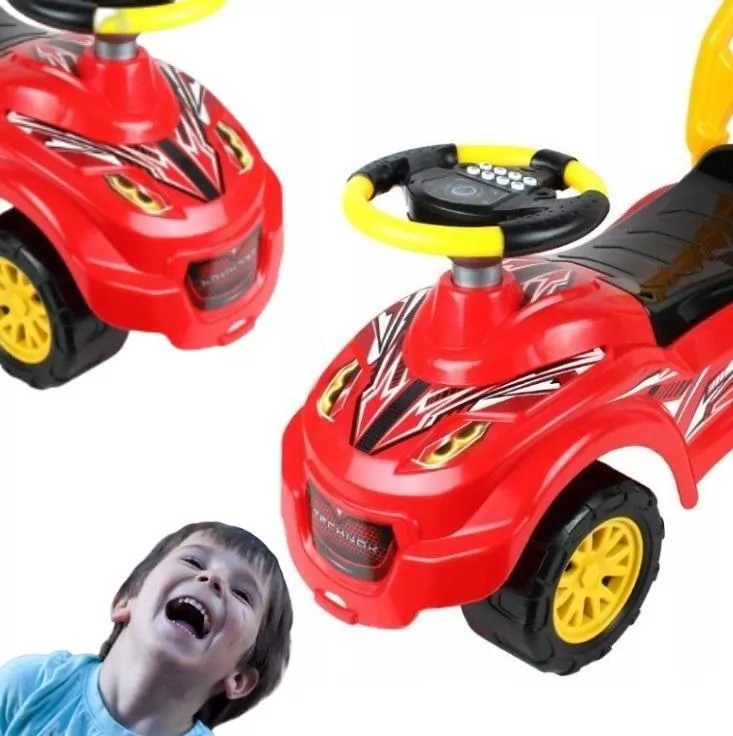 Jeżdzik czerwono-czarny - tantis.pl