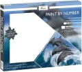 Malowanie po numerach - Dolphin 30x40cm - tantis.pl