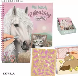 Kolorowanka Miss Melody z cekinową okładką 13745A