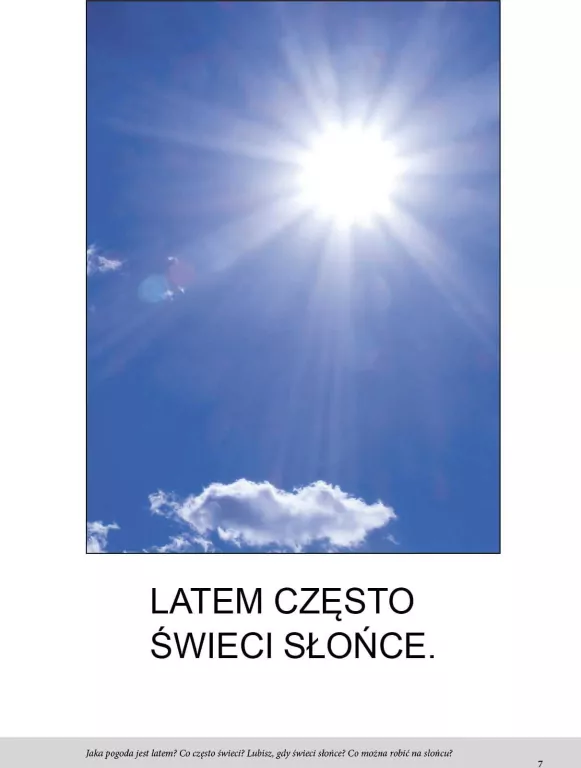 Bardzo proste czytanki dla dzieci. LATO - tantis.pl