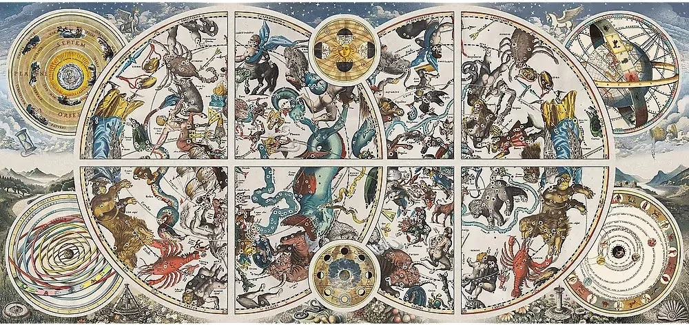 Puzzle 9000. Ancient Celestial Maps - tantis.pl
