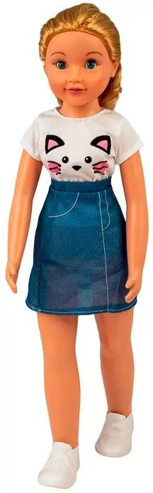 Lalka chodząca 70cm Julka SP83933 - tantis.pl