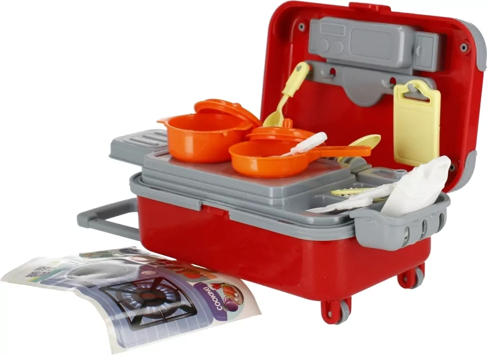 Akcesoria kuchenne w walizce 10x15x7, mix - tantis.pl