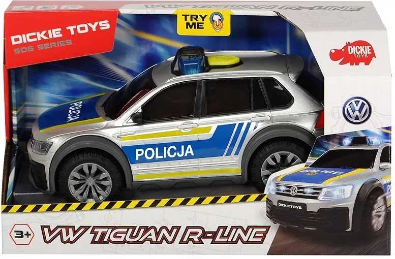 Samochód policyjny. Seria SOS. VW Tiguan R-Line - tantis.pl