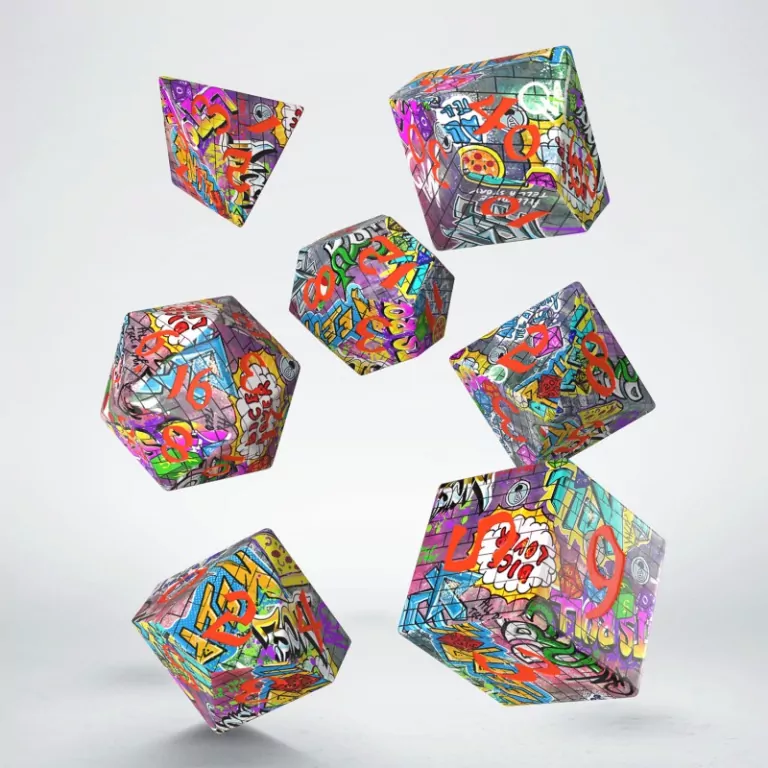 Komplet kości Full Art: Graffiti - tantis.pl