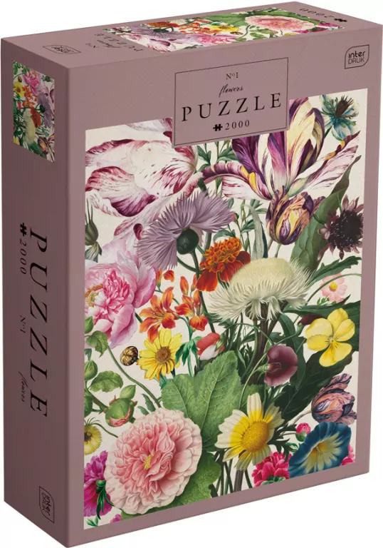 Puzzle 2000 Flowers 1 - tantis.pl