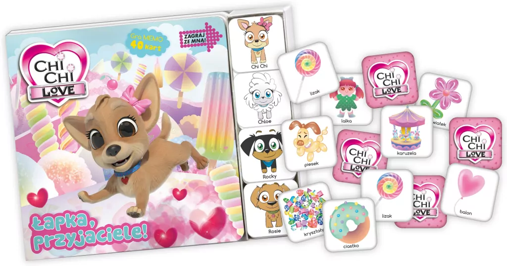Chi Chi Love. Zagraj ze mną! Łapka, przyjaciele! - tantis.pl