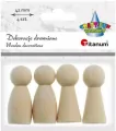 Drewniane dekoracje. Pionki 42mm - tantis.pl
