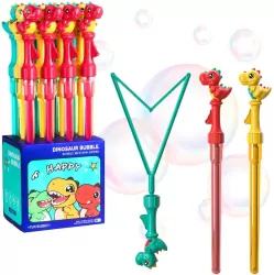 Bańki mydlane rozkładane dinozaur 100ml MIX