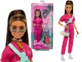 Barbie Lalka różowy kombinezon - tantis.pl