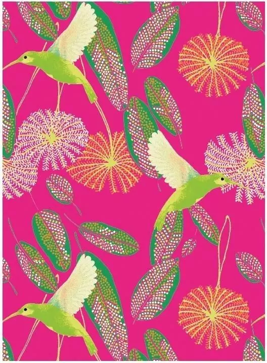 Karnet B6 z kopertą Hummingbirds - tantis.pl