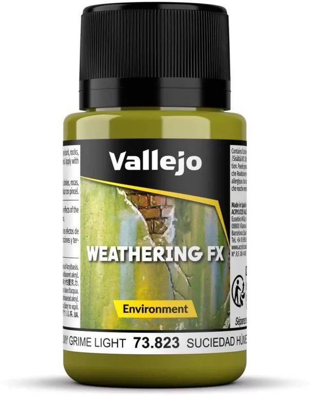 Vallejo: 73.823 - Weathering FX - Environment - Slimy Grime Light (40 ml) - tantis.pl