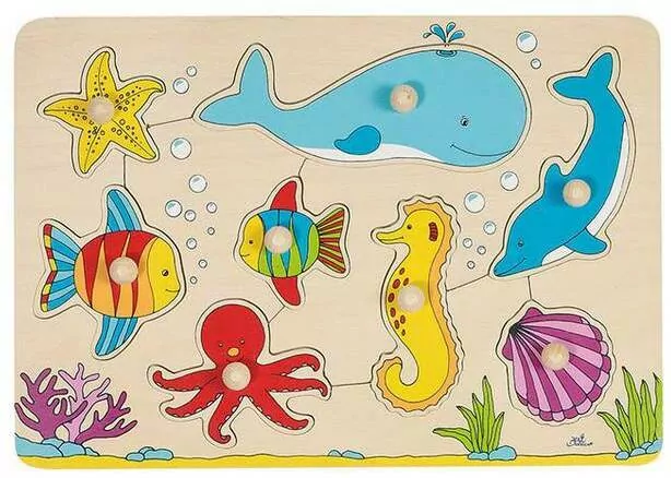 Układanka z uchwytami podwodny świat - tantis.pl