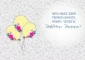 Karnet A5 Urodziny 70 - Balon glamour - tantis.pl