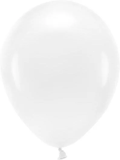 Balony Eco białe 30cm PartyDeco - tantis.pl