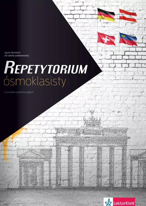 Repetytorium ósmoklasisty z arkuszem egzaminacyjnym. Język niemiecki dla szkoły podstawowej - tantis.pl