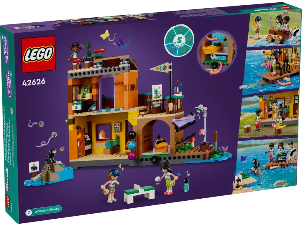LEGO® Friends. Sporty wodne na obozie kempingowym. 42626 - tantis.pl